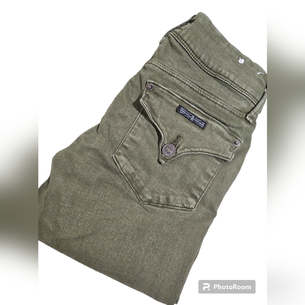 Hudson Jeans Olive Skinny Jeans